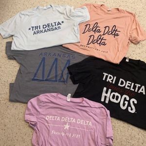 Tri delta T-SHIRT bundle